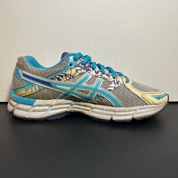 Womens ASICS Gel Excite 3 Blue Running Shoes / Size 7 - Picture 7 of 11